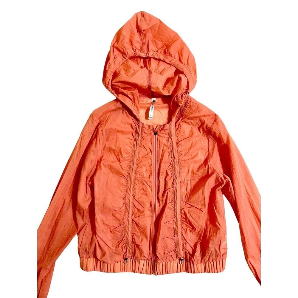 Fabletics Donovan Orange Jacket Lightweight Windb… - image 8